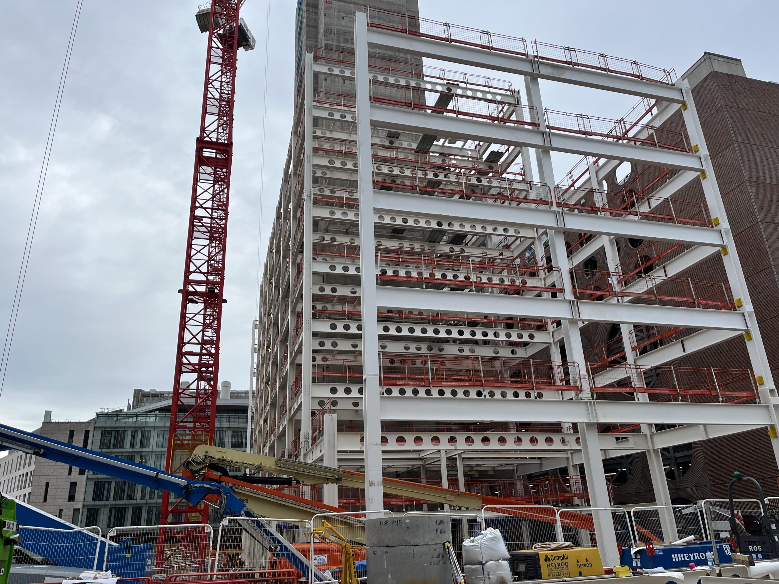 circle square manchester steel stairs
