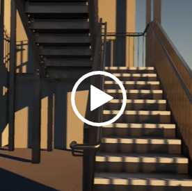 Peter Marshall Steel Stairs