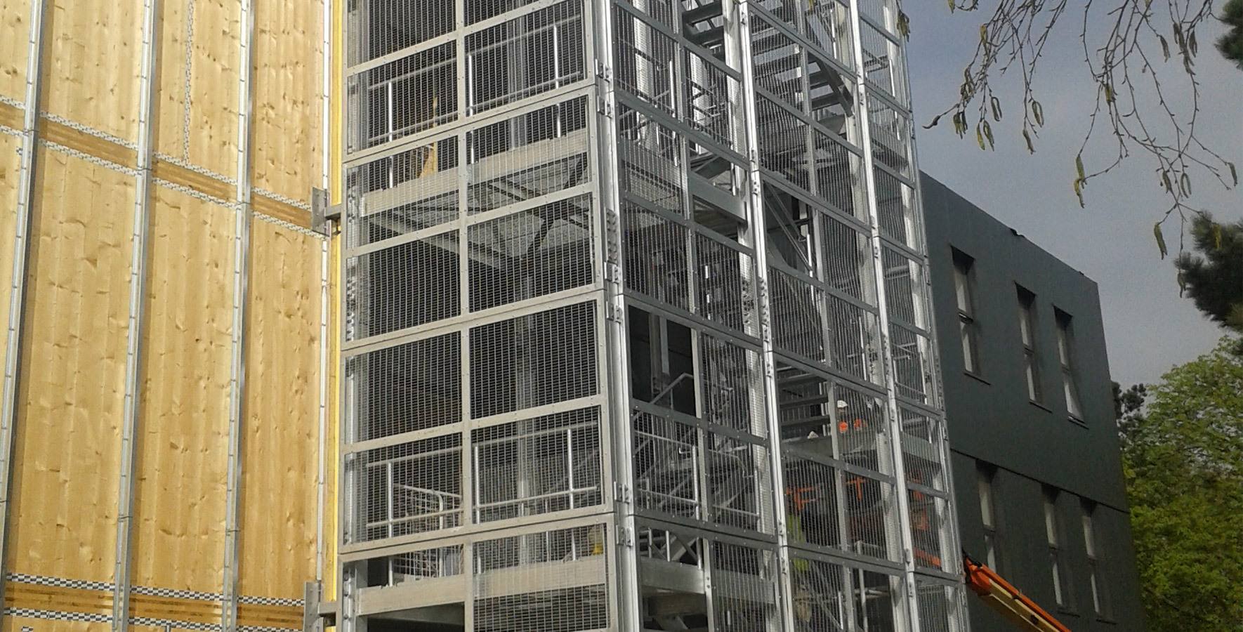 Peterborough UTC - external staircase